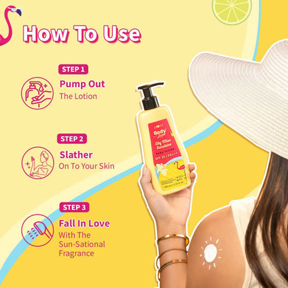 Plum BodyLovin' Lily Miss Sunshine Body Lotion With SPF 35 PA+++