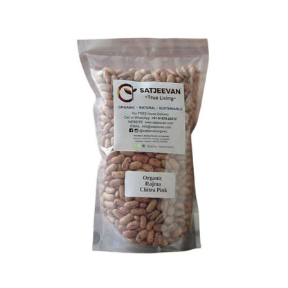 Buy Satjeevan Organic Rajma Chitra Pink from DrMediCart