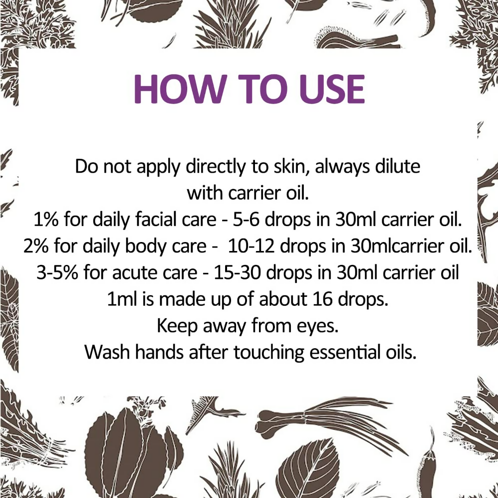 Deve Herbes Bergamot Essential Oil (Citrus bergamia)