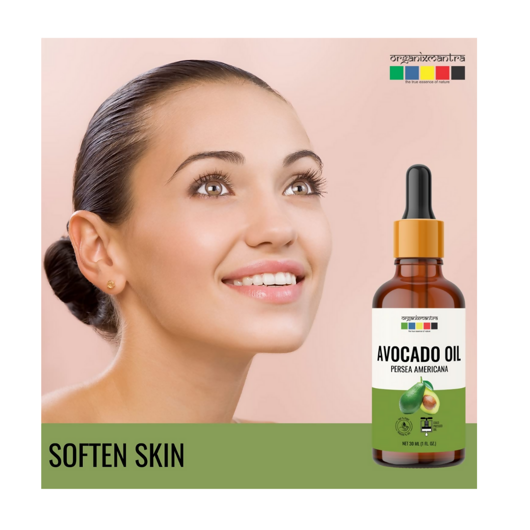 Organix Mantra Avocado Oil for Hair Growth, Moisturizing Skin & Face Massage