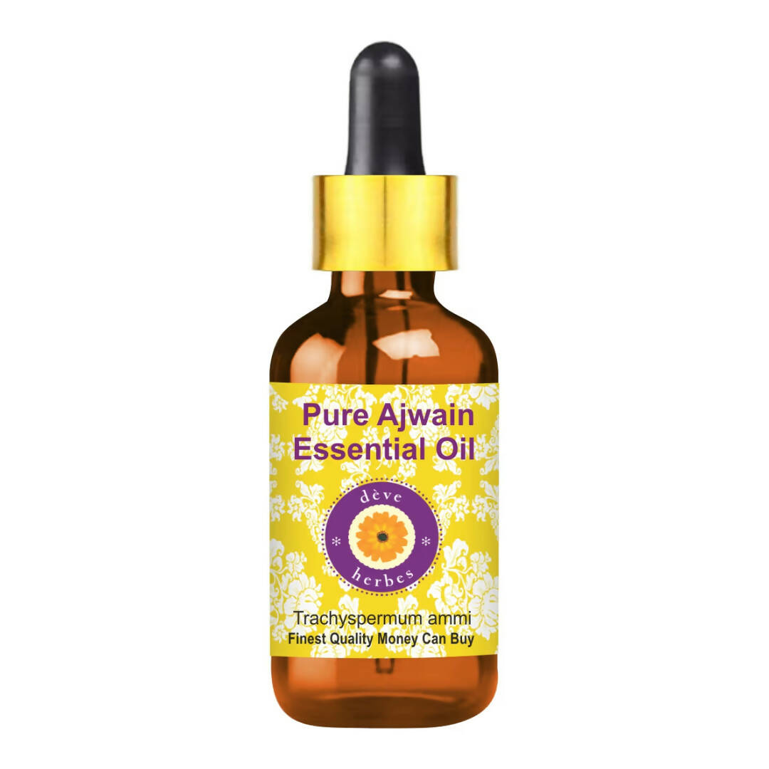 Deve Herbes Pure Ajwain Essential Oil
