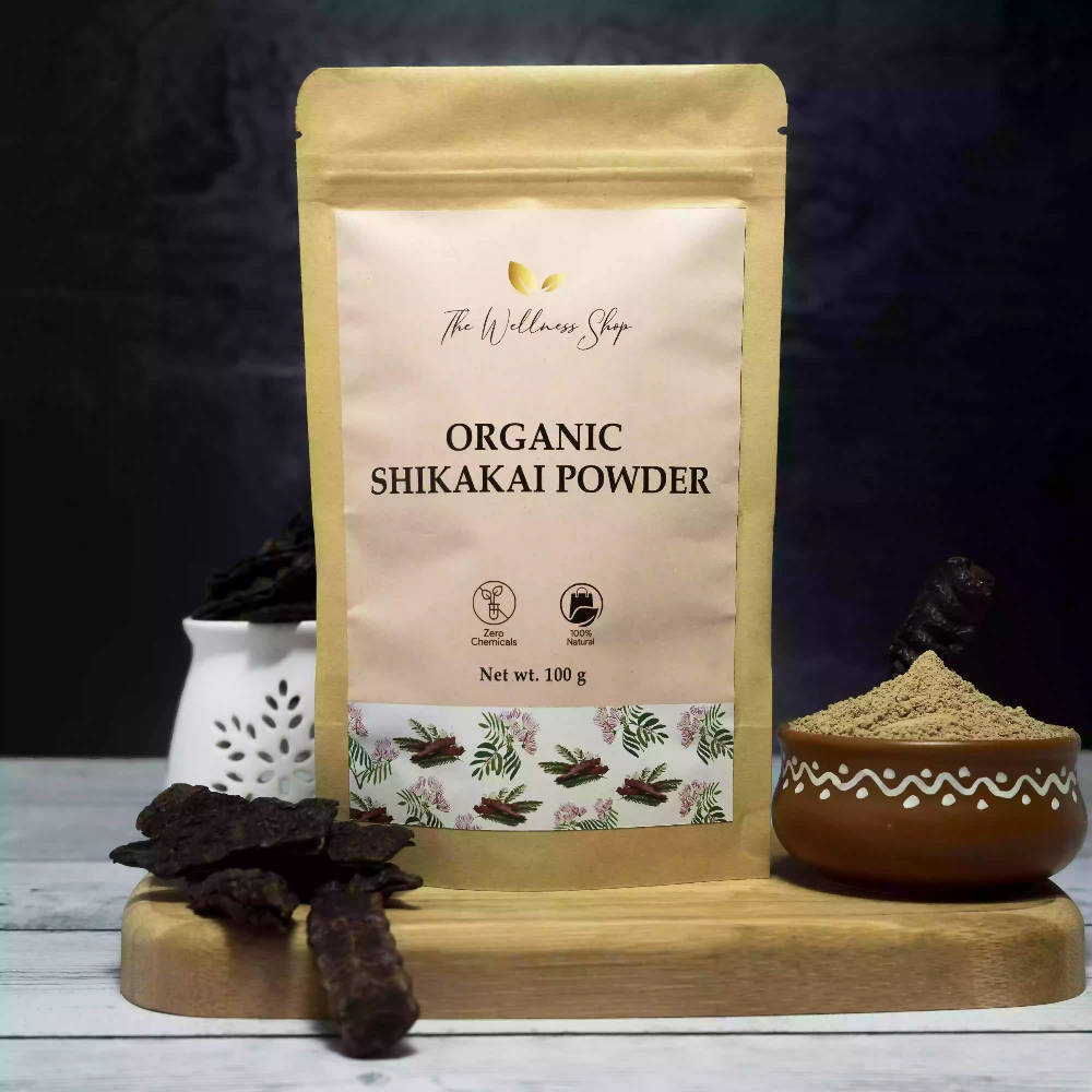 The Wellness Shop Organic Shikakai Powder - Drmedicart