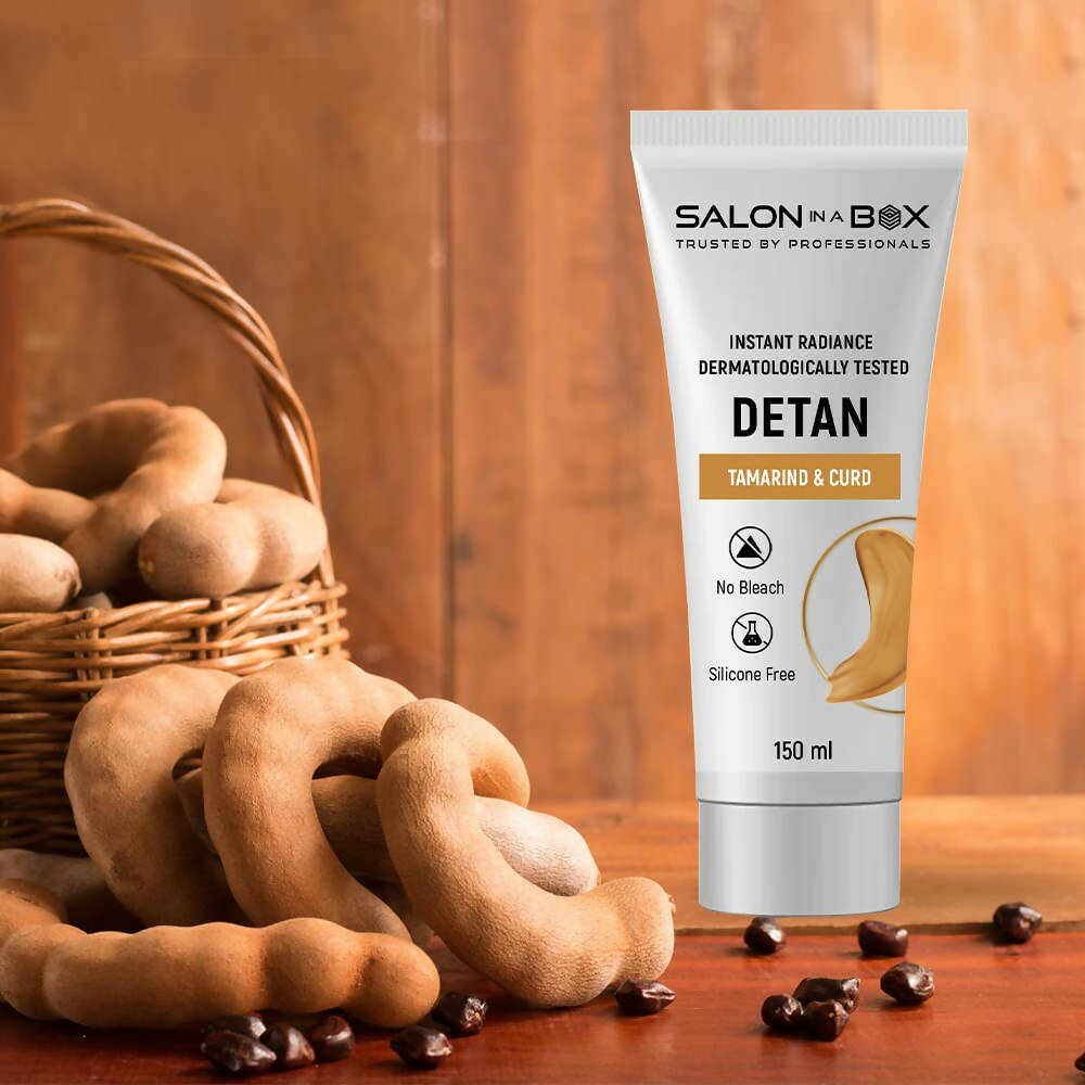 Salon in a Box De-Tan with Tamarind and Curd Face Pack