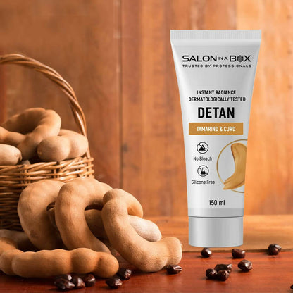 Salon in a Box De-Tan with Tamarind and Curd Face Pack
