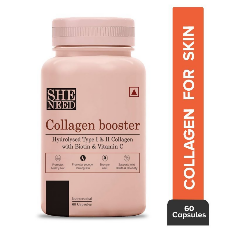SheNeed Collagen Booster With Hydrolysed Collagen Capsules