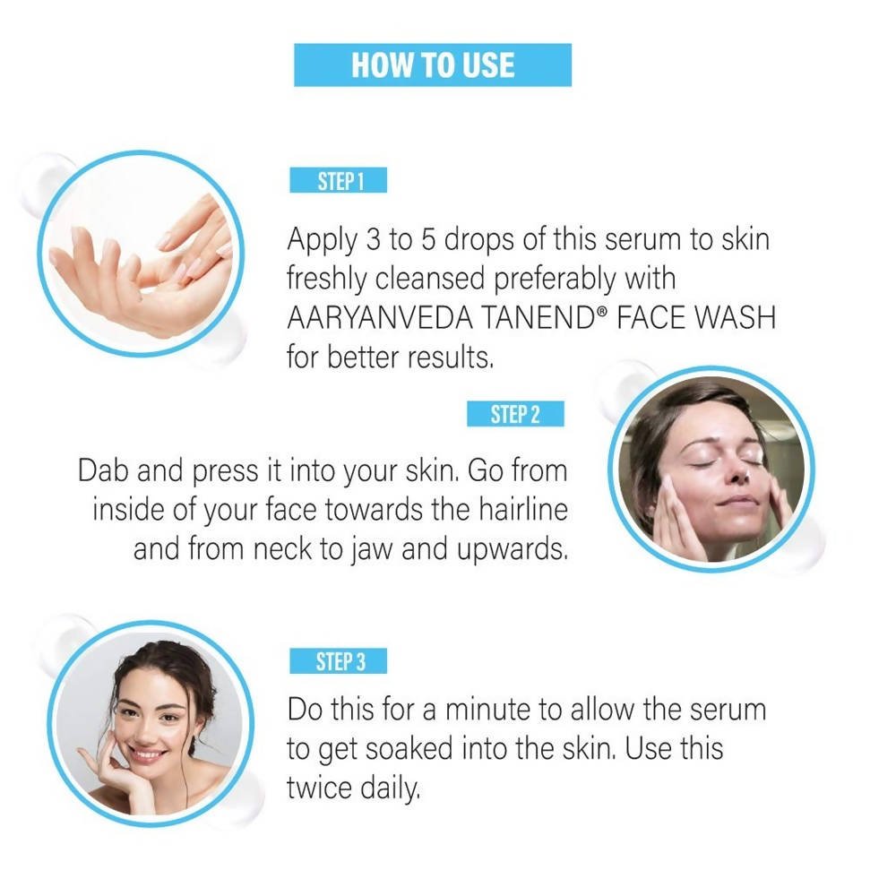 Aaryanveda Tanend Advance Tan Remover Serum