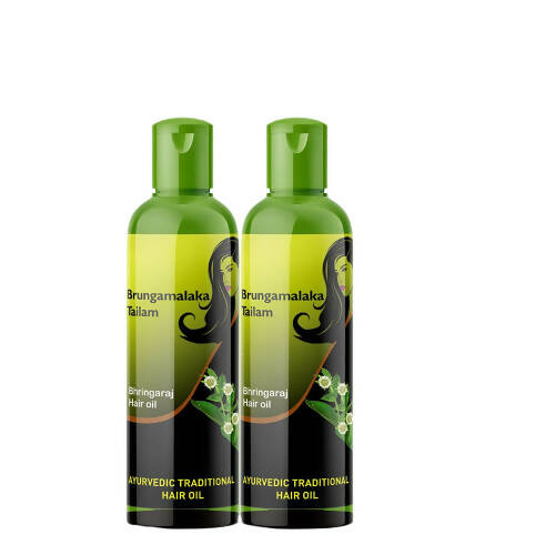 Buy Bello Herbals Brungamalaka Tailam (Bhringaraj Hair Oil) from DrMediCart, Ship from India to USA