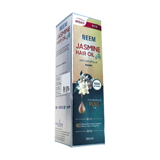 Vedic Midas Neem Jasmine Hair Oil - DrMediCart