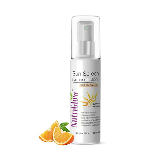 Buy NutriGlow Sunscreen Fairness Lotion SPF 40 PA+++ from DrMediCart, Ship from India to USA