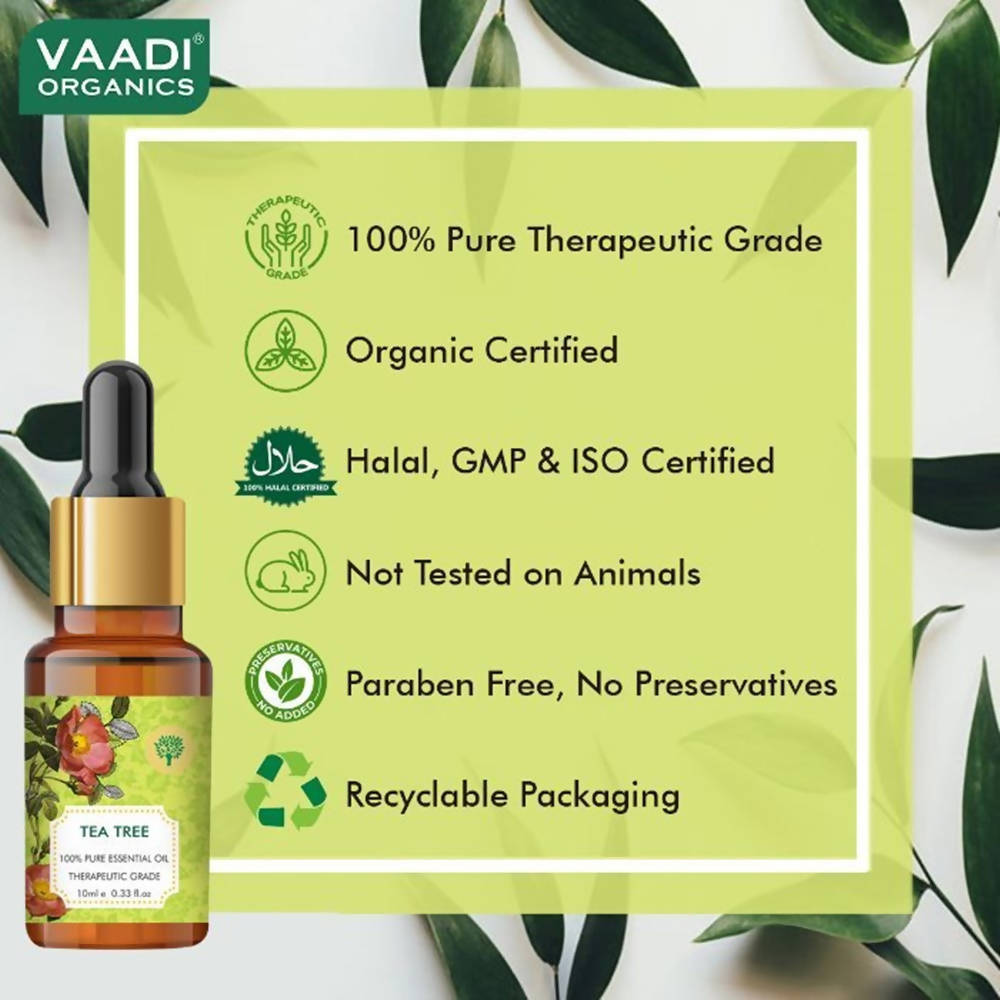 Vaadi Herbals Tea Tree Oil Therapeutic Grade - Drmedicart