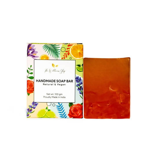 Buy The Wellness Shop Premium Turmeric & Saffron Handmade Soap from DrMediCart, Ship from India to USA