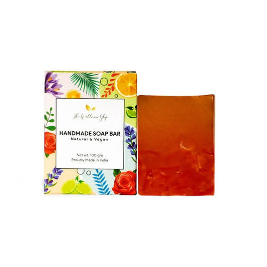 Buy The Wellness Shop Premium Turmeric & Saffron Handmade Soap from DrMediCart, Ship from India to USA