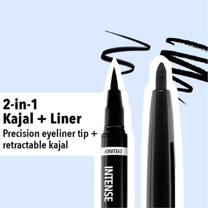 blue heaven intense kajal liner duo jet black buy in usa