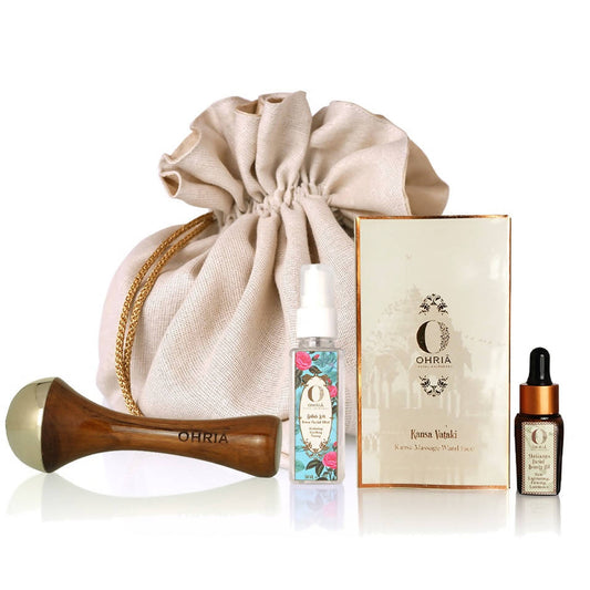 Buy Ohria Ayurveda Ohria Kansa Face Ritual Set (Combo) from DrMediCart, Ship from India to USA