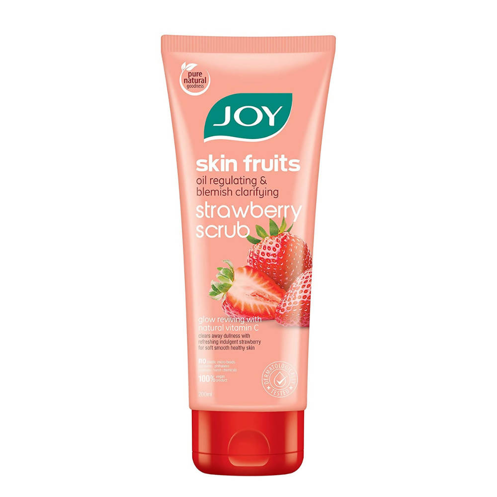 Buy Joy Skin Fruits Strawberry Face Scrub from DrMediCart, Ship from India to USA