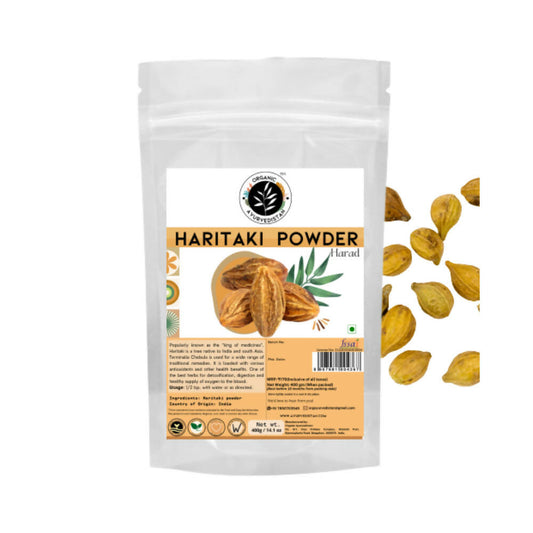 Buy Organic Ayurve USA, Australia, Canada n Haritaki Powder from DrMediCart, Ship from India to USA