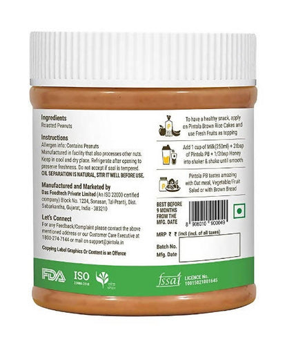 Pintola All Natural Creamy Peanut Butter