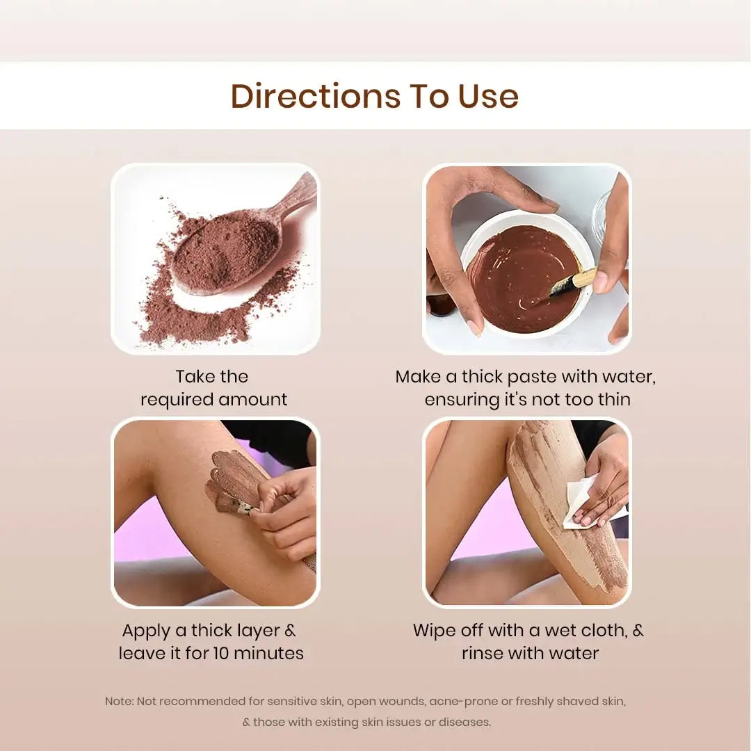 The Wellness Shop Chocolate Hair Removal Powder - Drmedicart