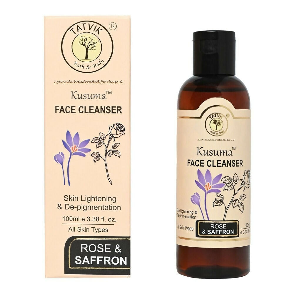 Tatvik Ayurveda Kusuma Face Cleanser (Rose & Saffron)