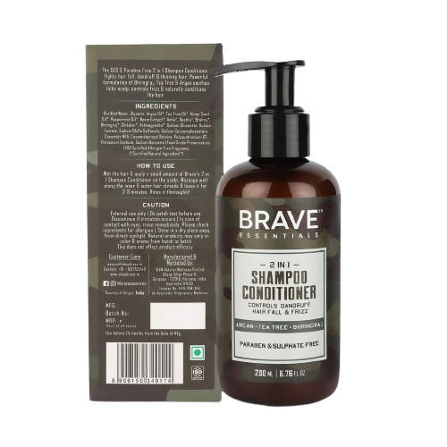 Brave Essentials 2 in 1 Shampoo Conditioner