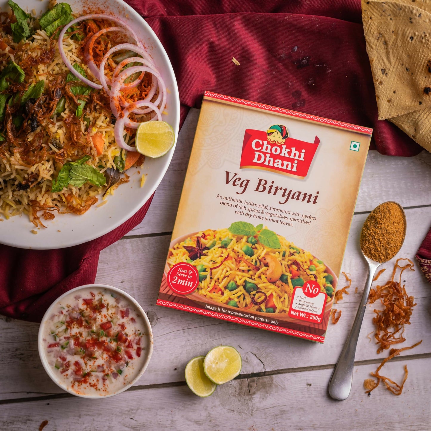 Chokhi Dhani Veg Biryani Instant Premix