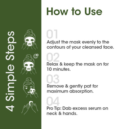 TAC - The Ayurveda Co. Eladi Serum Sheet Mask with Neem - DrMediCart