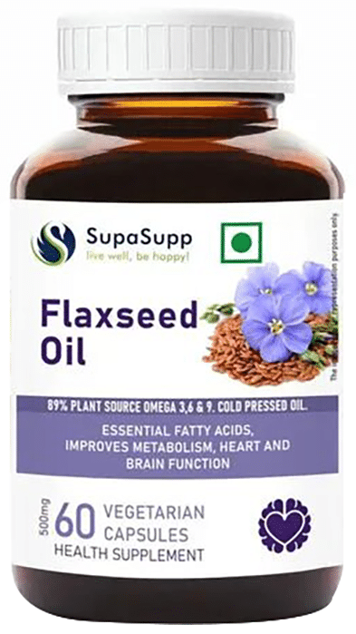 Sri Sri Tattva Flaxseed Oil Capsules