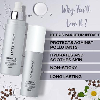 Faces Canada Ultime Pro Makeup Fixer For Long Lasting Makeup Setting Spray