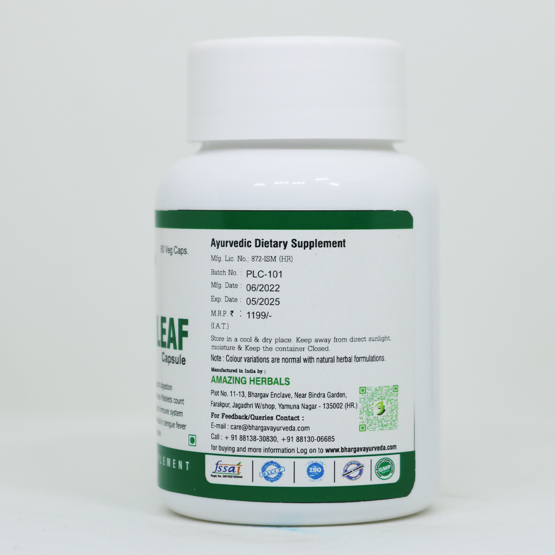 Dr.Bhargav’s Papaya Leaf Capsules