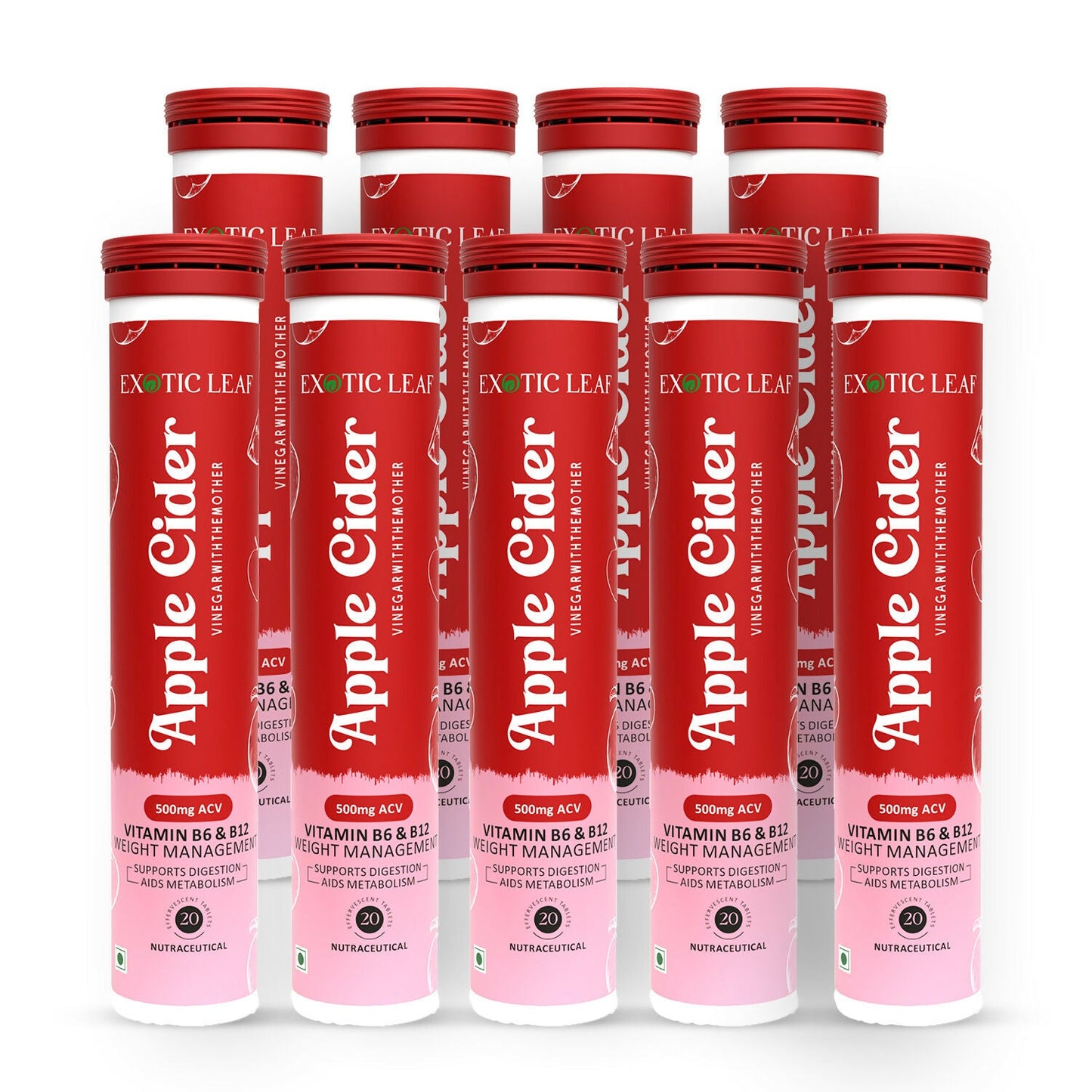 Exotic Leaf Apple Cider Vinegar Tablets