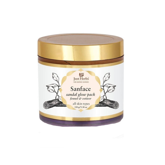 Just Herbs Sanface Sandal Glow Pack