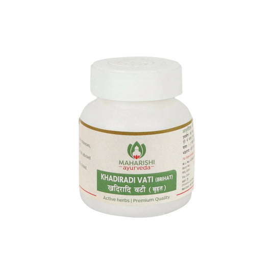 Buy Maharishi Ayurveda Khadiradi Vati (Brihat) For Oral Health from DrMediCart, Ship from India to USA