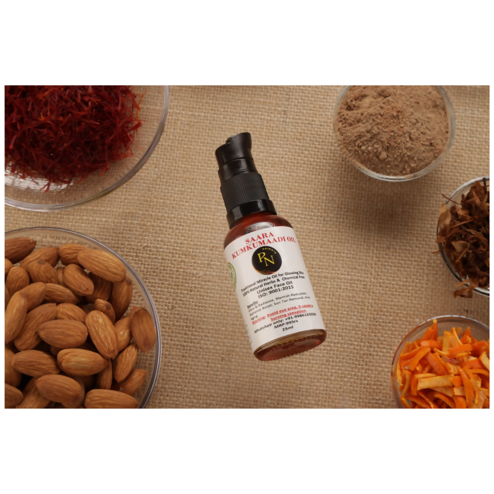 Saara Kumkumaadi Oil, Promote Healthy Skin & Radiant Complexion