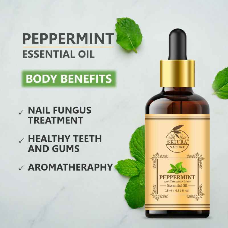 Skiura Nature 100% Natural Peppermint Essential Oil