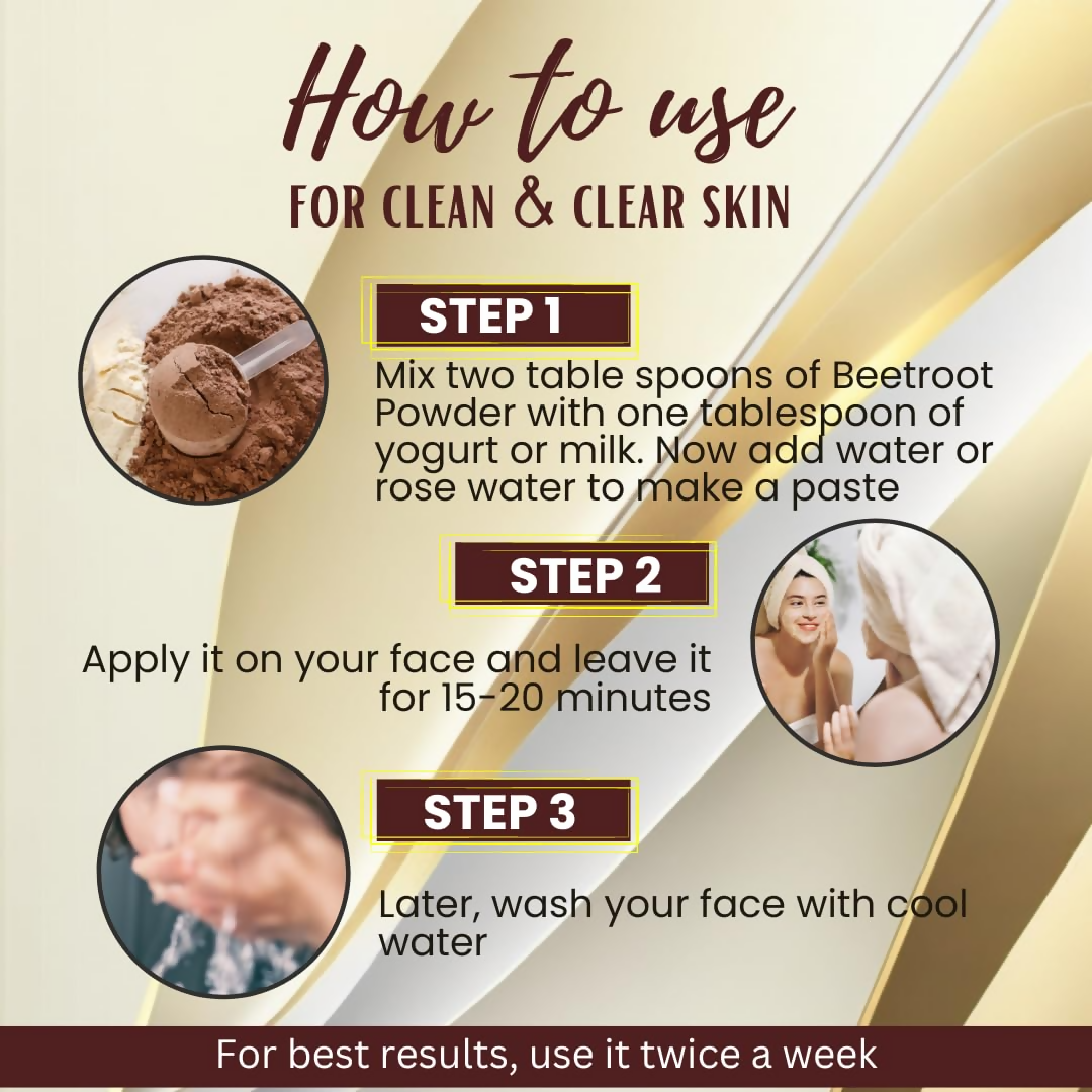 Veda Harvest Beetroot powder For Face