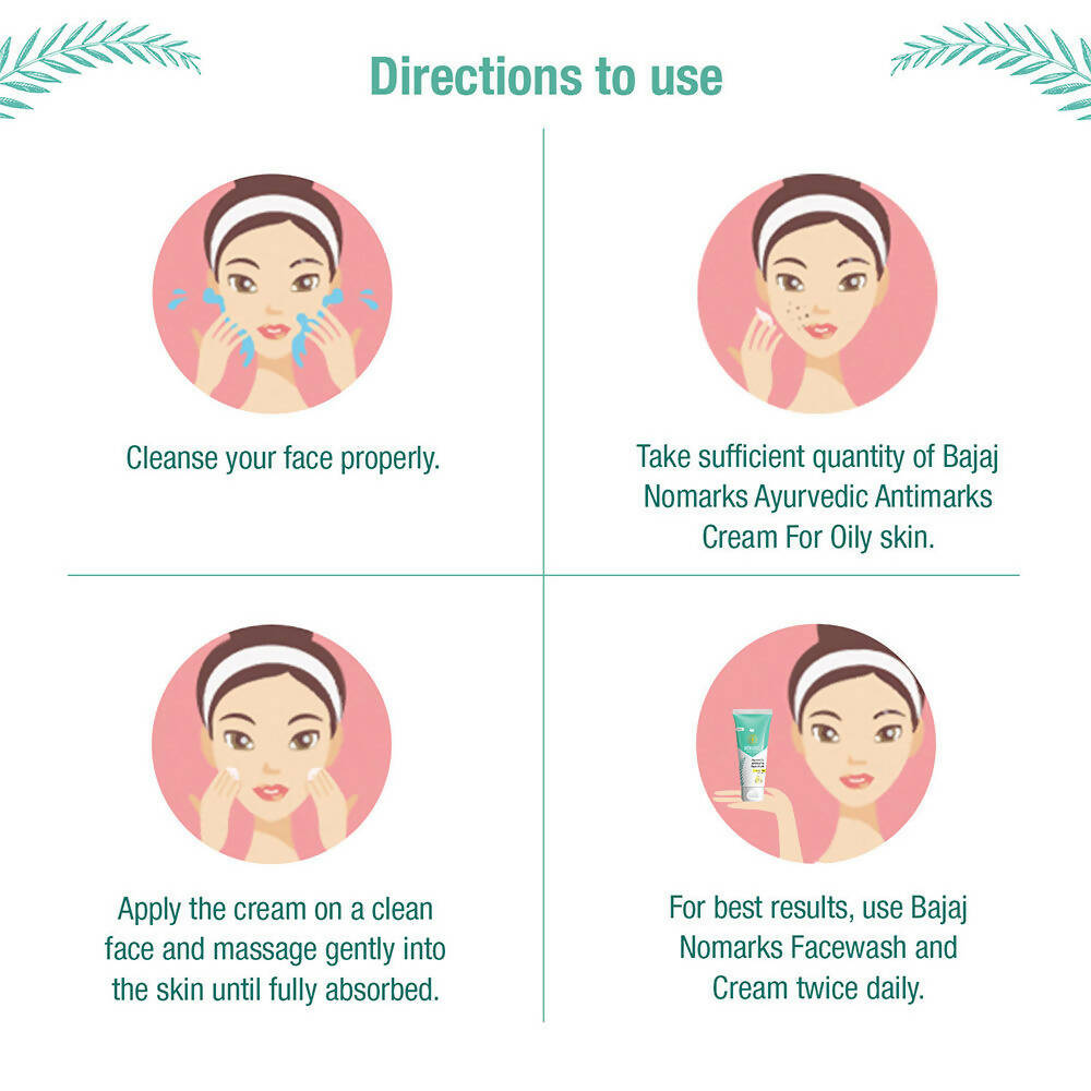 bajaj nomarks ayurvedic antimarks cream for oily skin buy in usa
