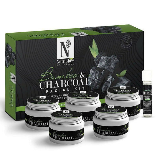 Buy NutriGlow Natural’???s Bamboo Charcoal Facial Kit from DrMediCart, Ship from India to USA