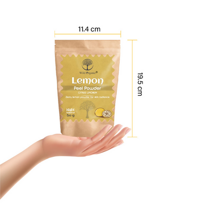Wild Organic Lemon Peel Powder