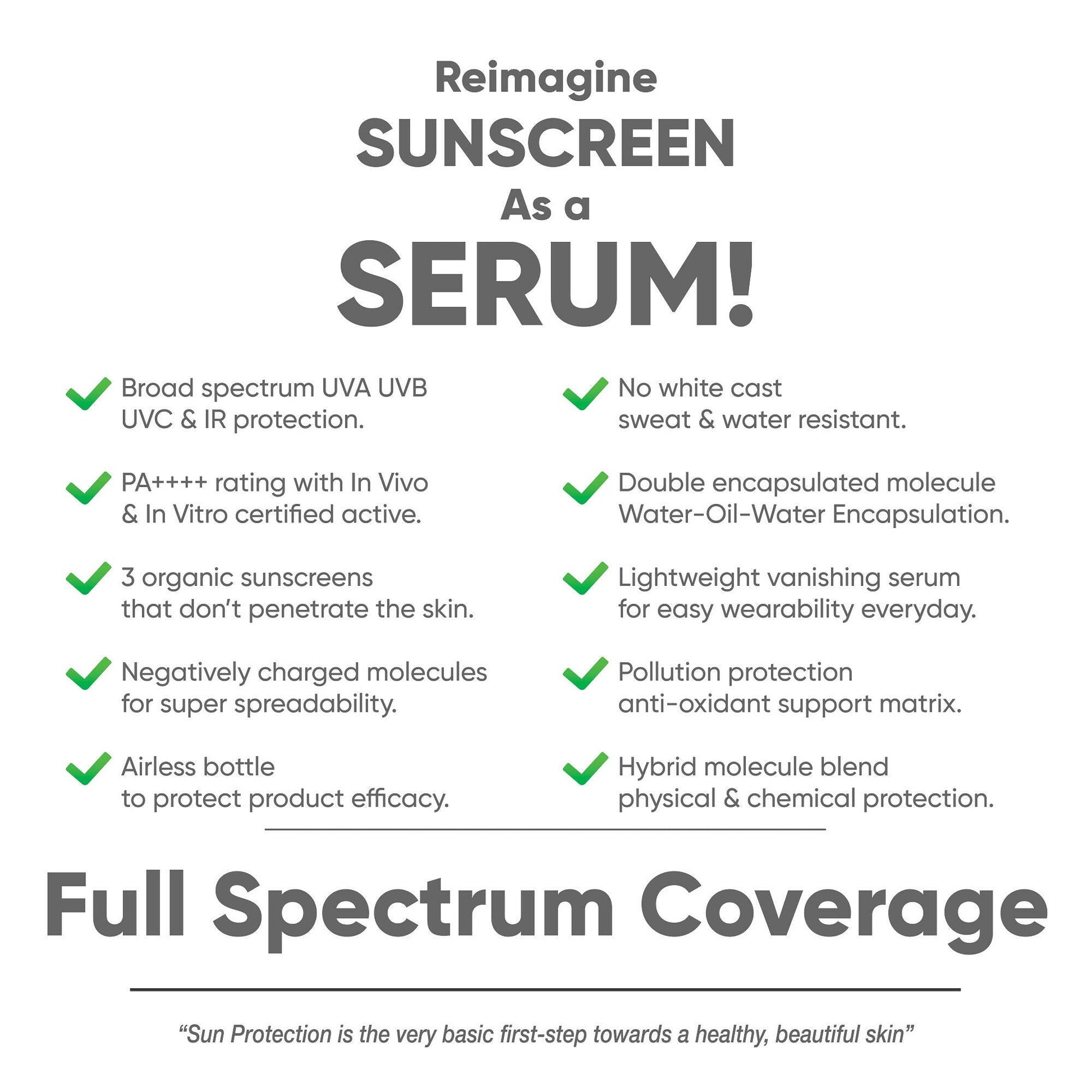 Cos-IQ Outdoor Sunscreen Serum SPF 50 PA++++