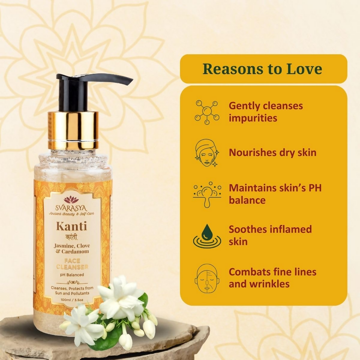 Svarasya Kanti Natural Face Wash