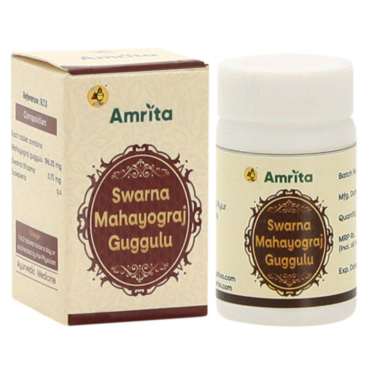 Buy Amrita Swarna Mahayograj Guggul from DrMediCart, Ship from India to USA