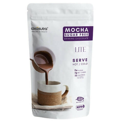 Cocosutra Lite- Sugar Free Mocha Drinking Chocolate Mix