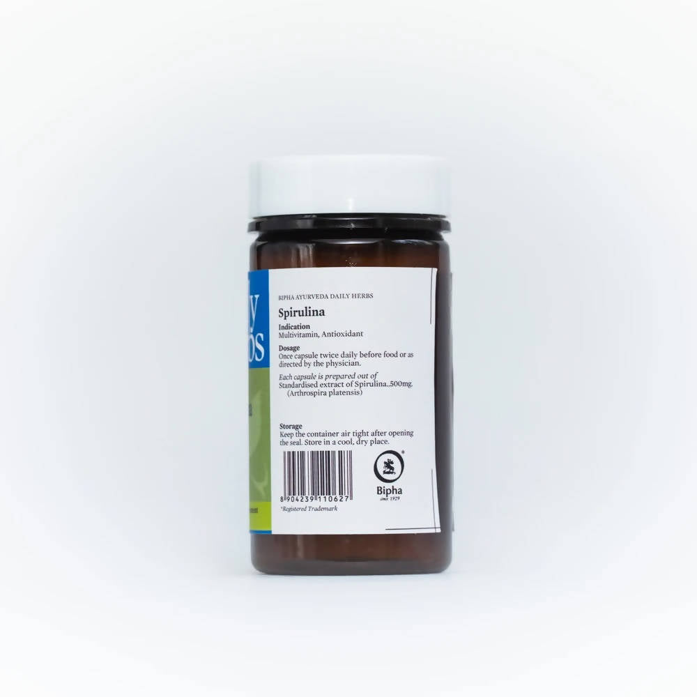 Bipha Ayurveda Daily Herbs Sprirulina Capsules