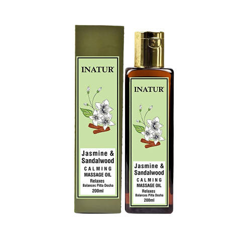 Buy Inatur Jasmine & Sandalwood Calming Massage Oil from DrMediCart, Ship from India to USA