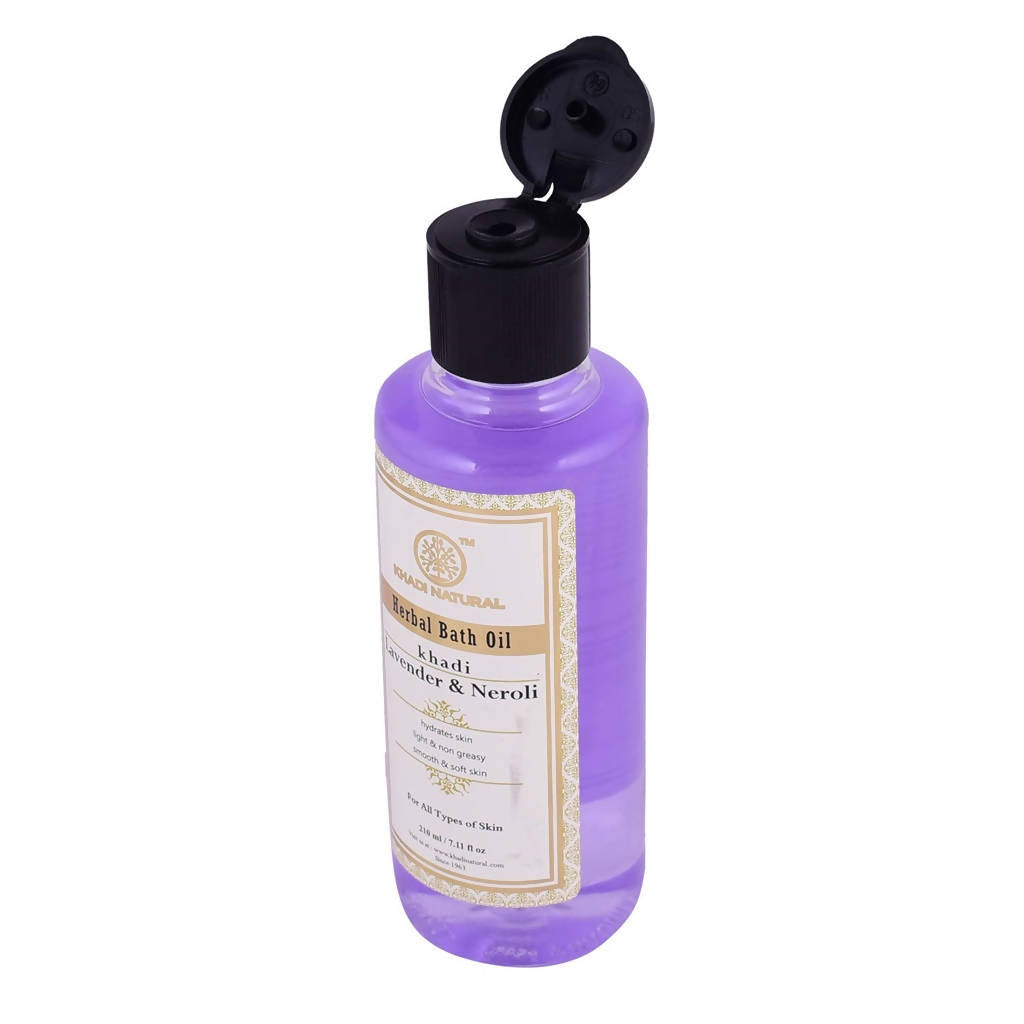 Khadi Natural Lavender & Neroli Herbal Bath Oil