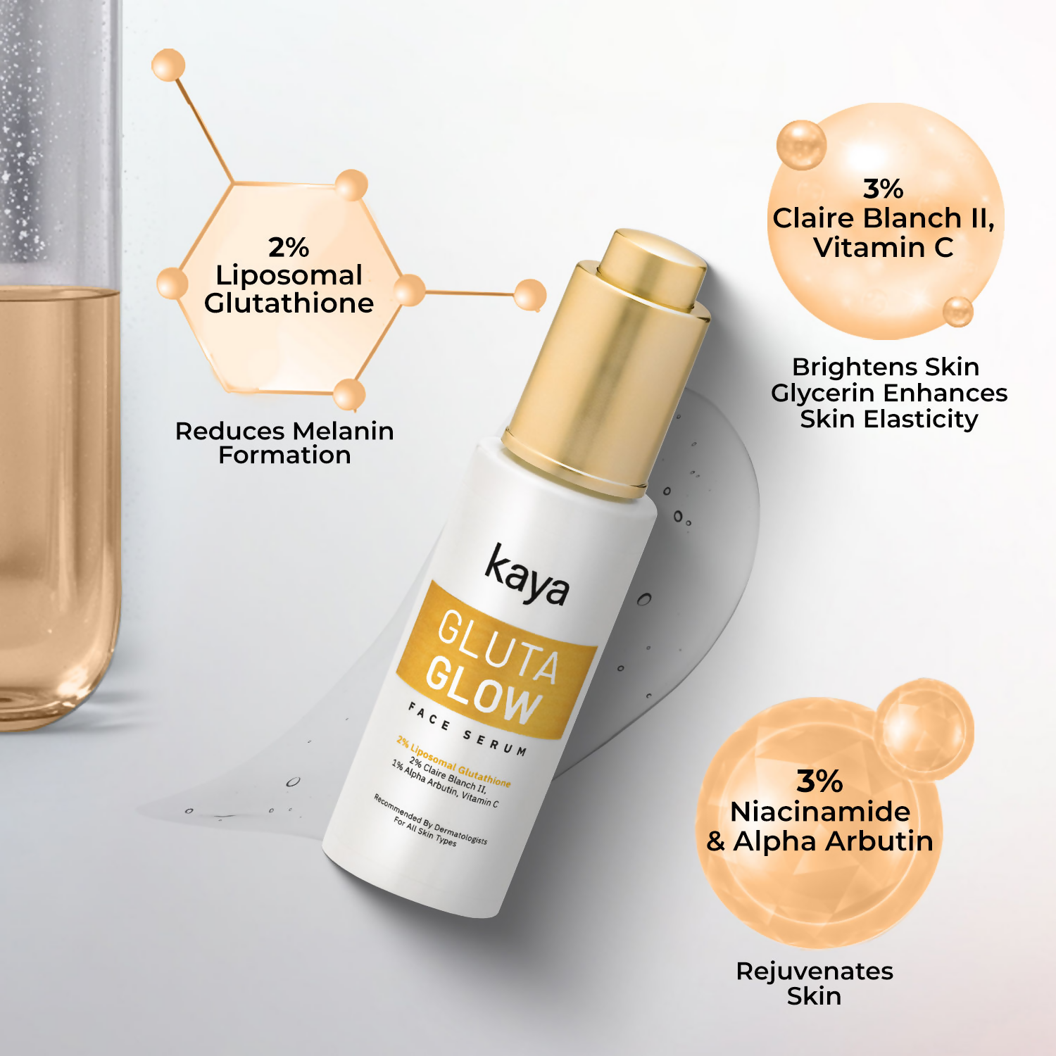 Kaya Gluta Glow Face Serum