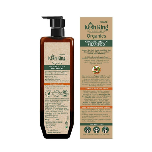 Buy Kesh King Organics Argan Shampoo from DrMediCart, Ship from India to USA
