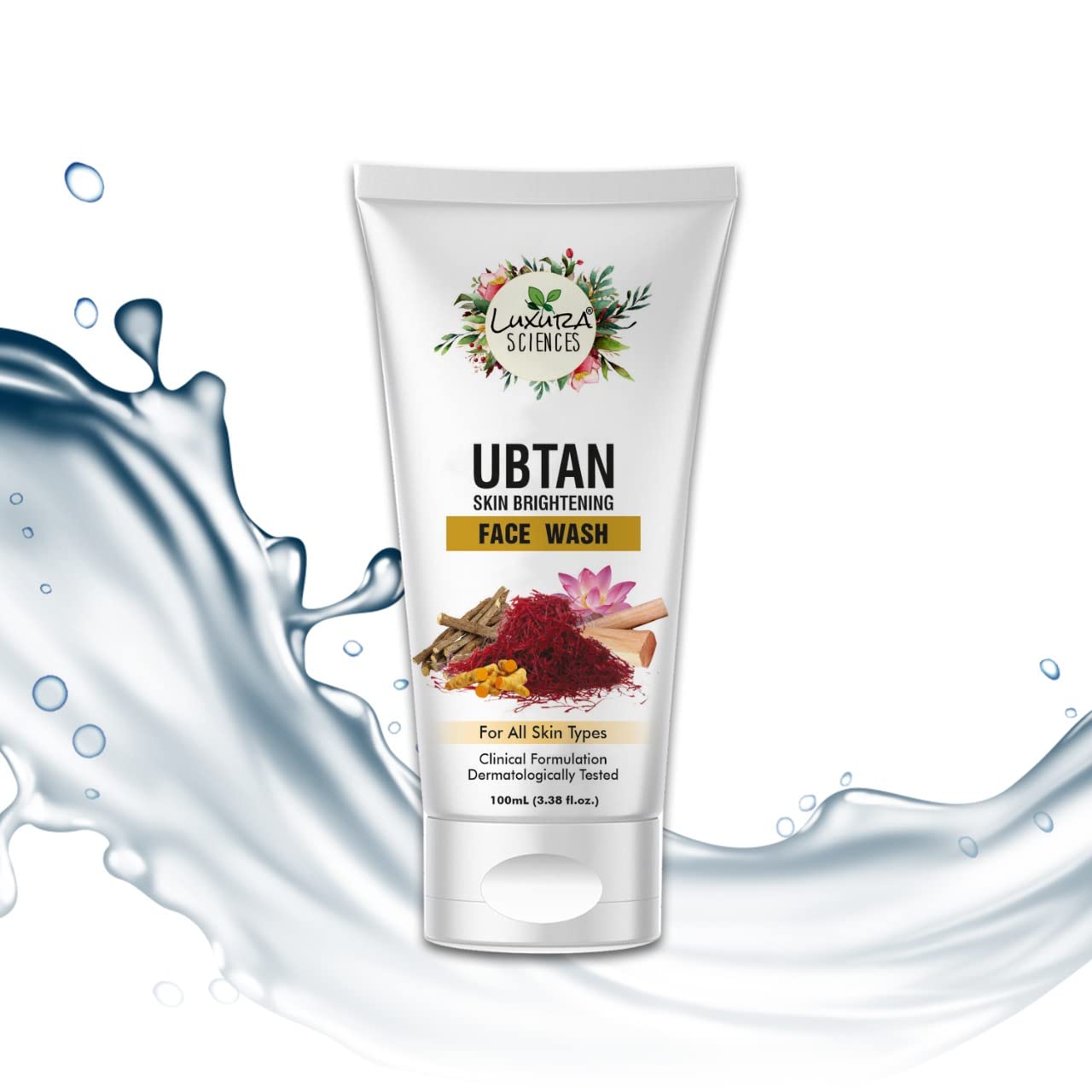 Luxura Sciences Ubtan Skin Brightening Face Wash - DrMediCart 