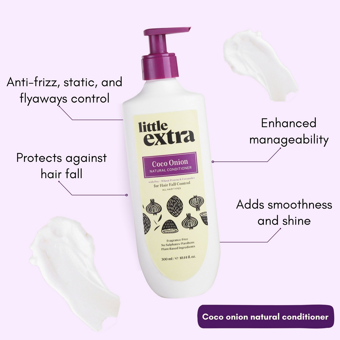 Little Extra Shampoo & Conditioner For Hair Fall Control