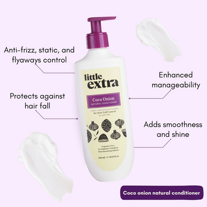 Little Extra Shampoo & Conditioner For Hair Fall Control